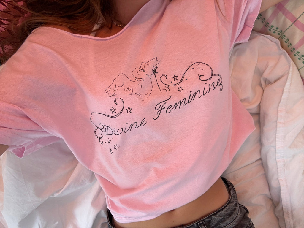 shirt mac miller - the devine feminine PINK