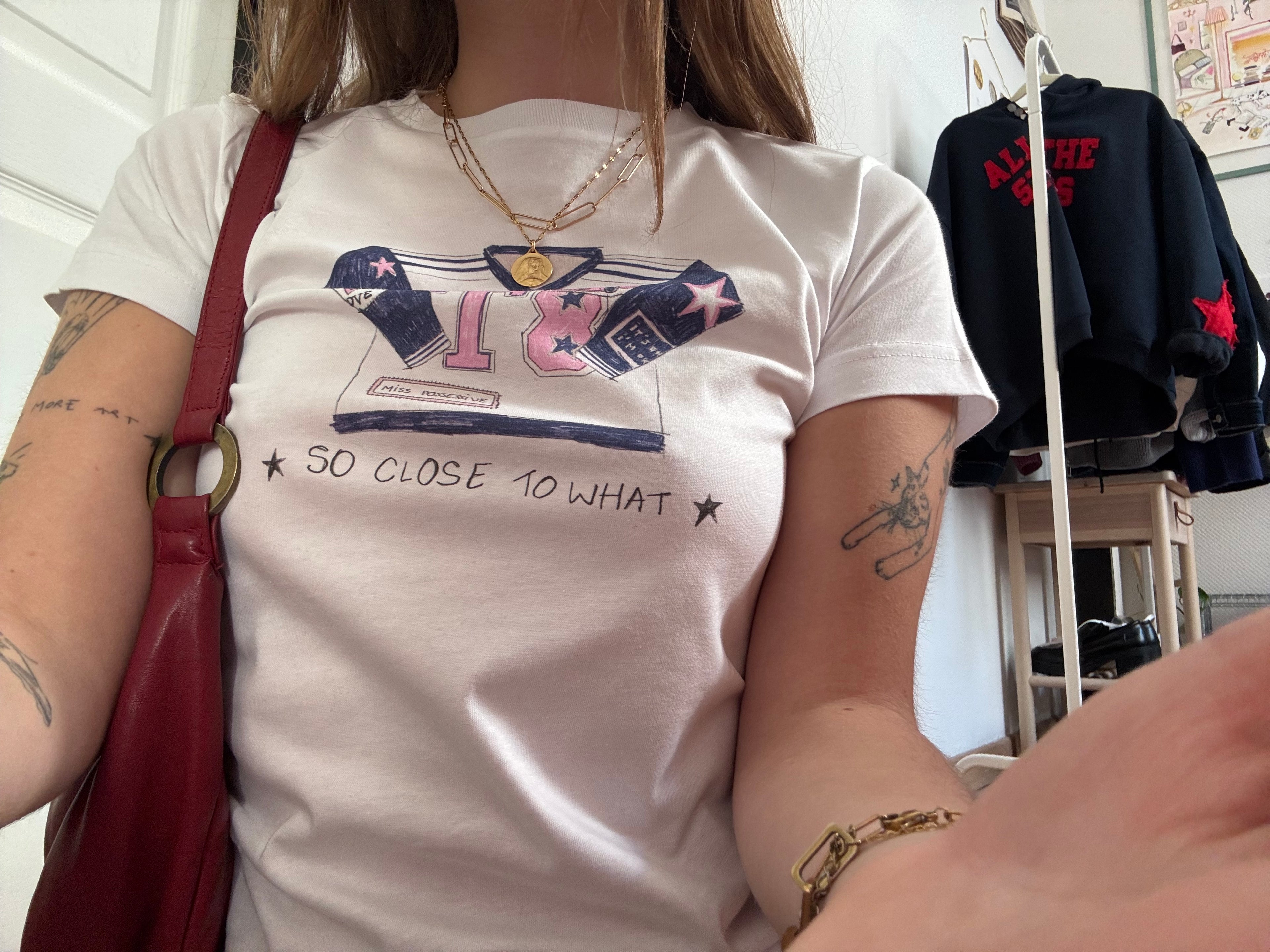 shirt - so close to what - tate mcrae