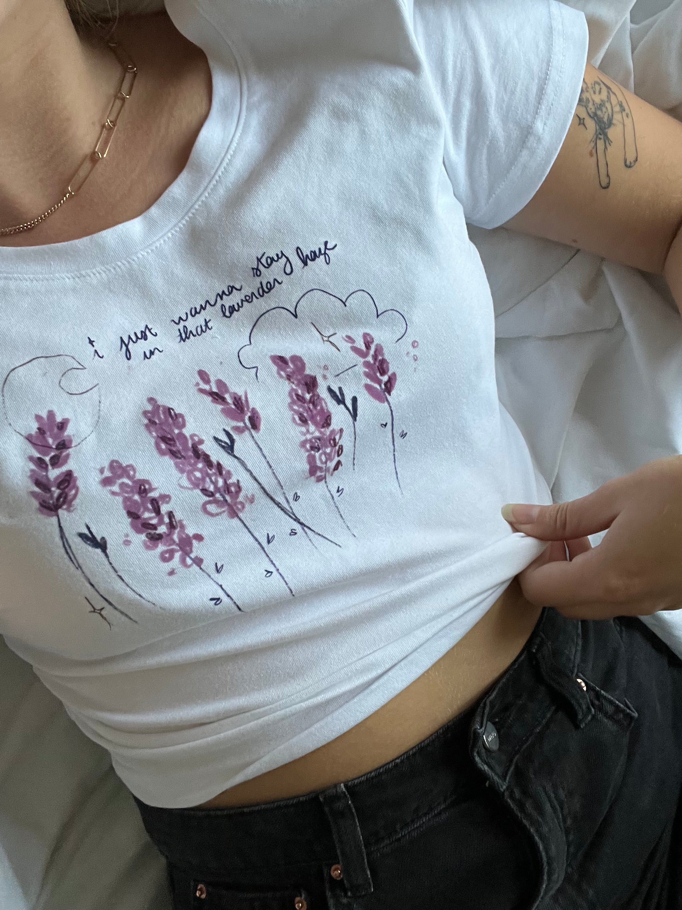 shirt - lavender haze taylor swift
