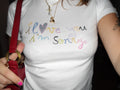shirt - i love you i’m sorry - gracie abrams