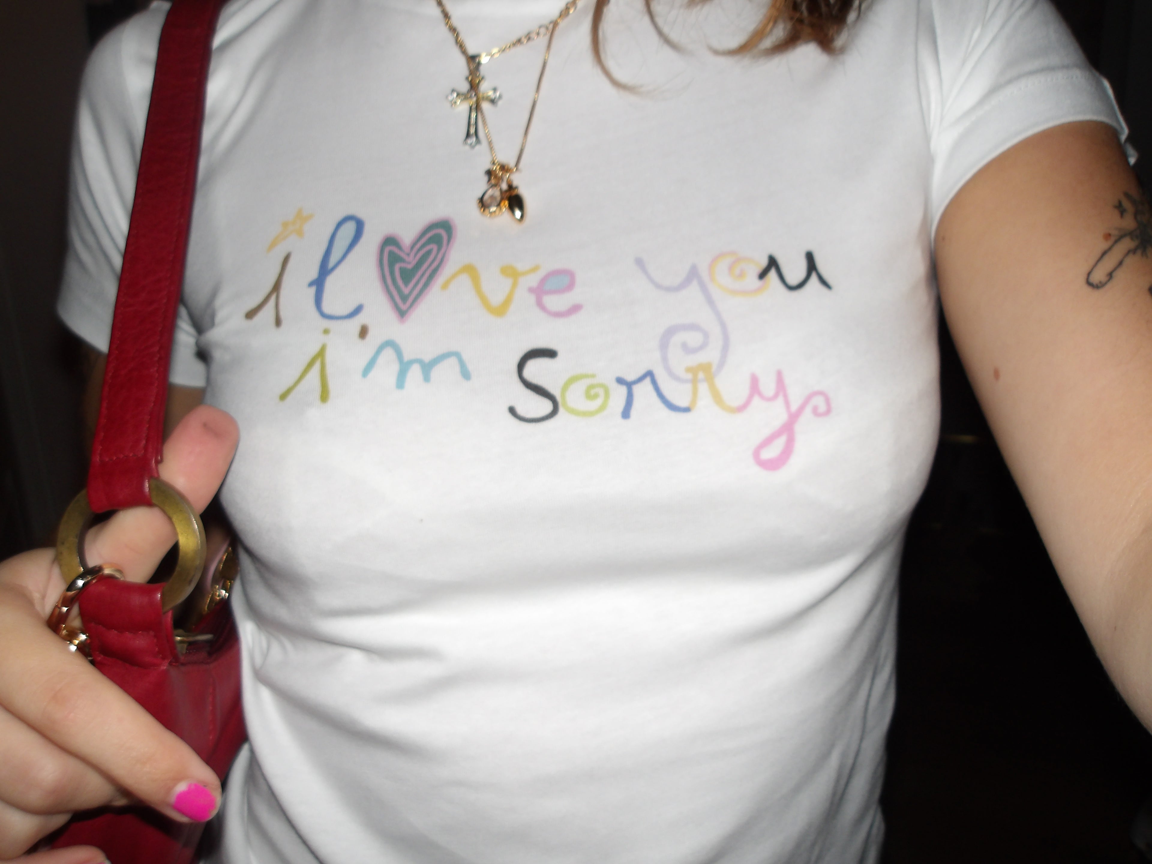 shirt - i love you i’m sorry - gracie abrams