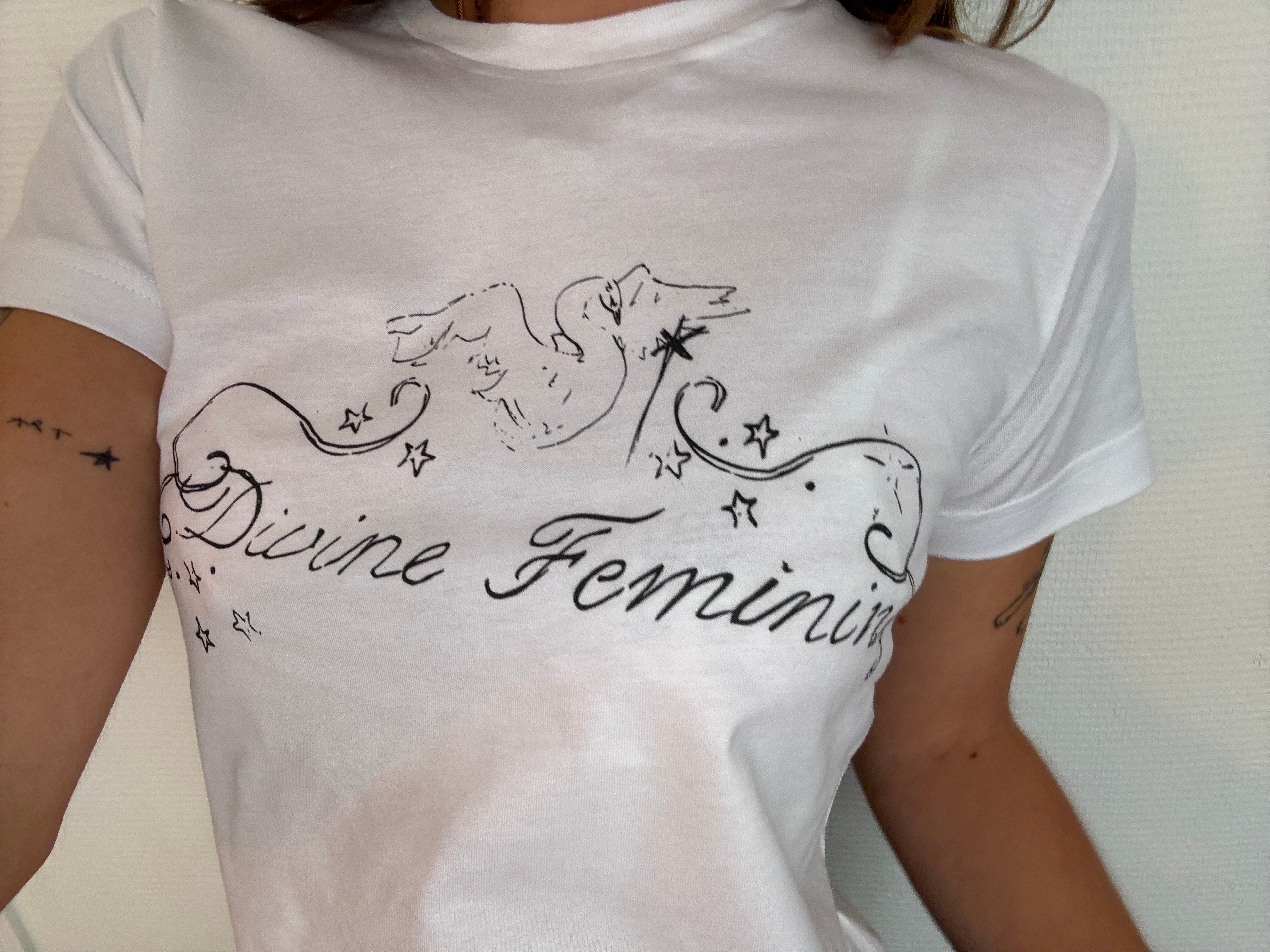 mac miller devine feminine shirt WHITE