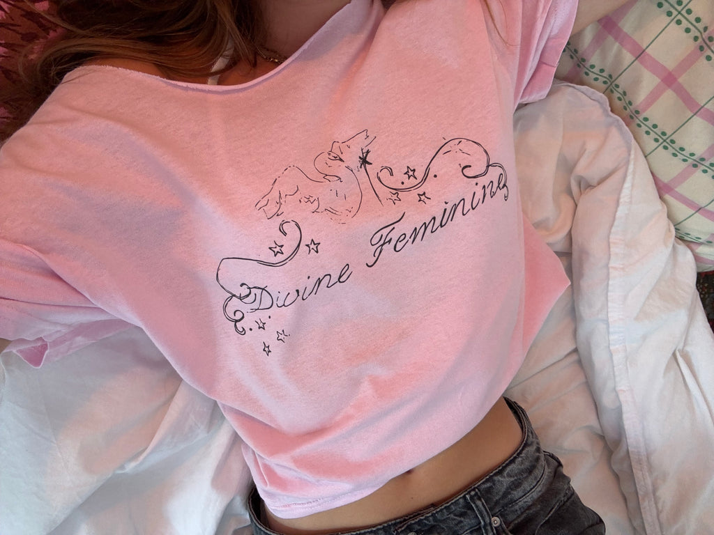 shirt mac miller - the devine feminine PINK