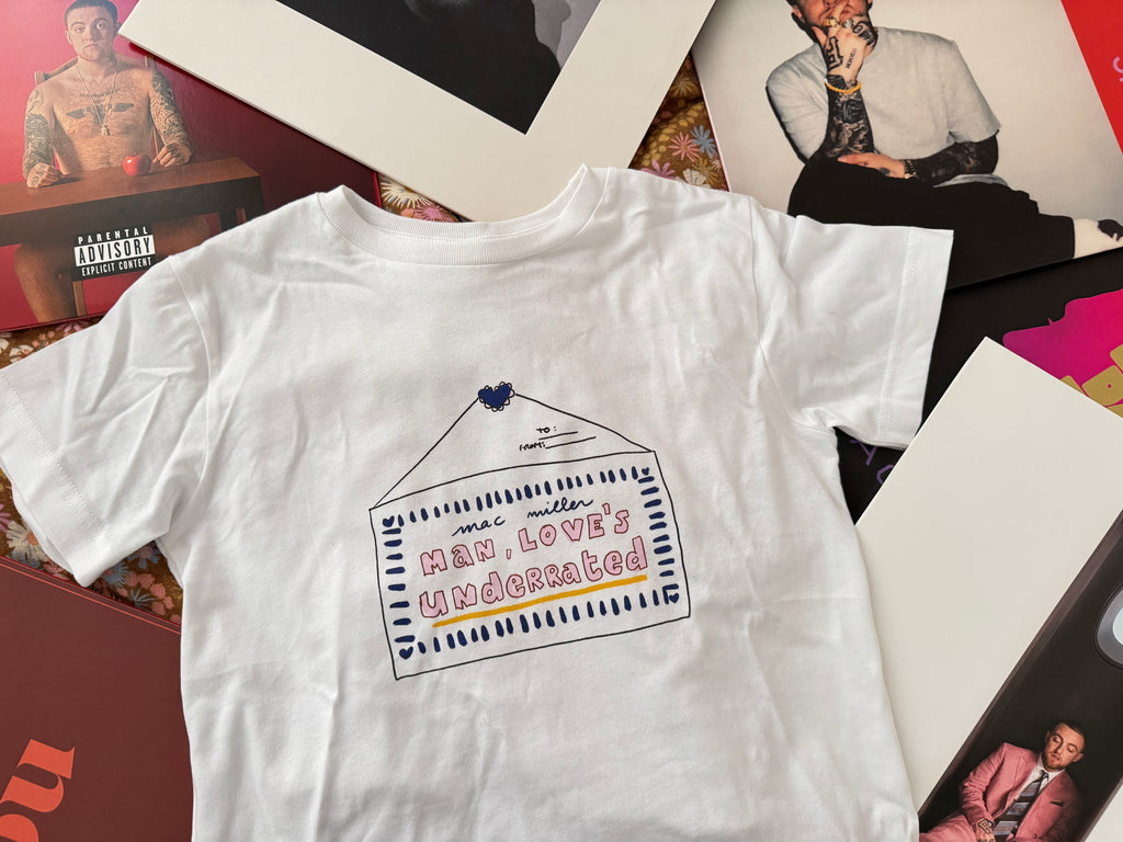 shirt - love’s underrated mac miller