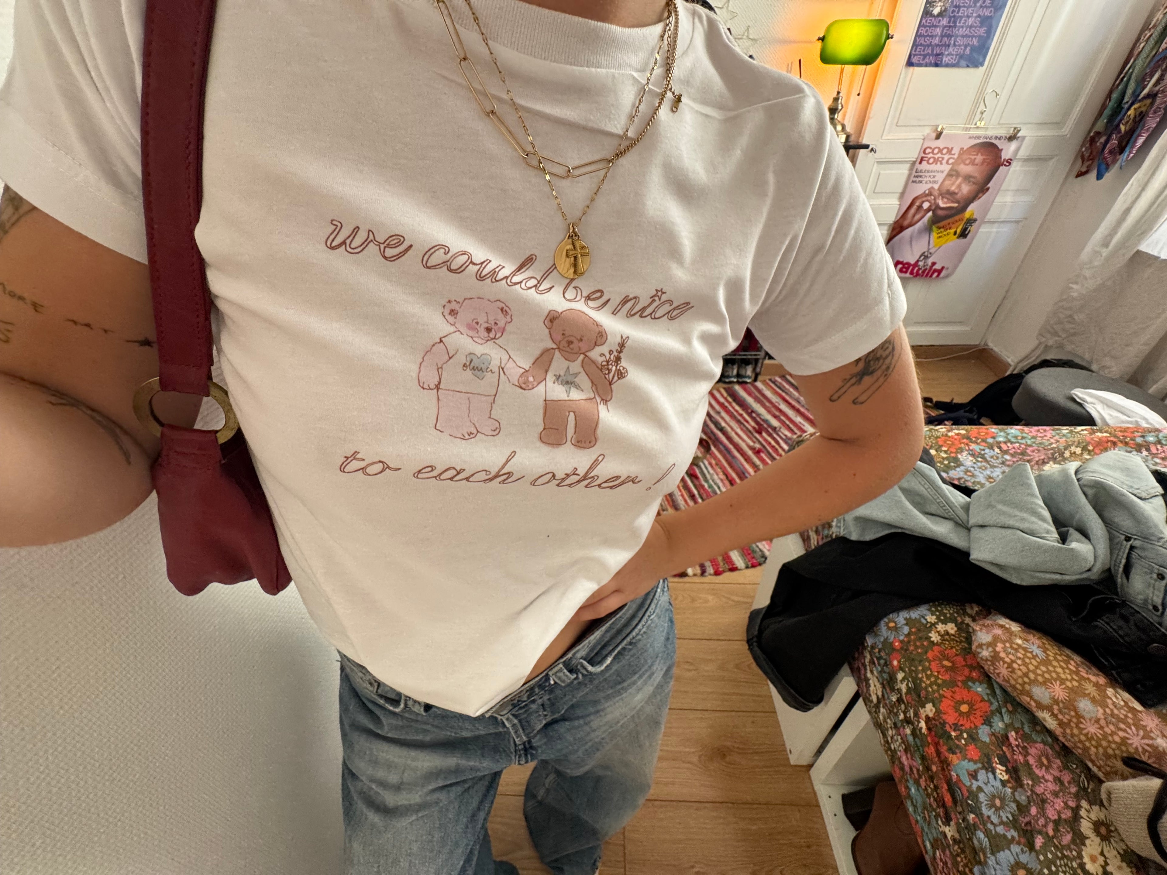 shirt - olivia dean nice to each other