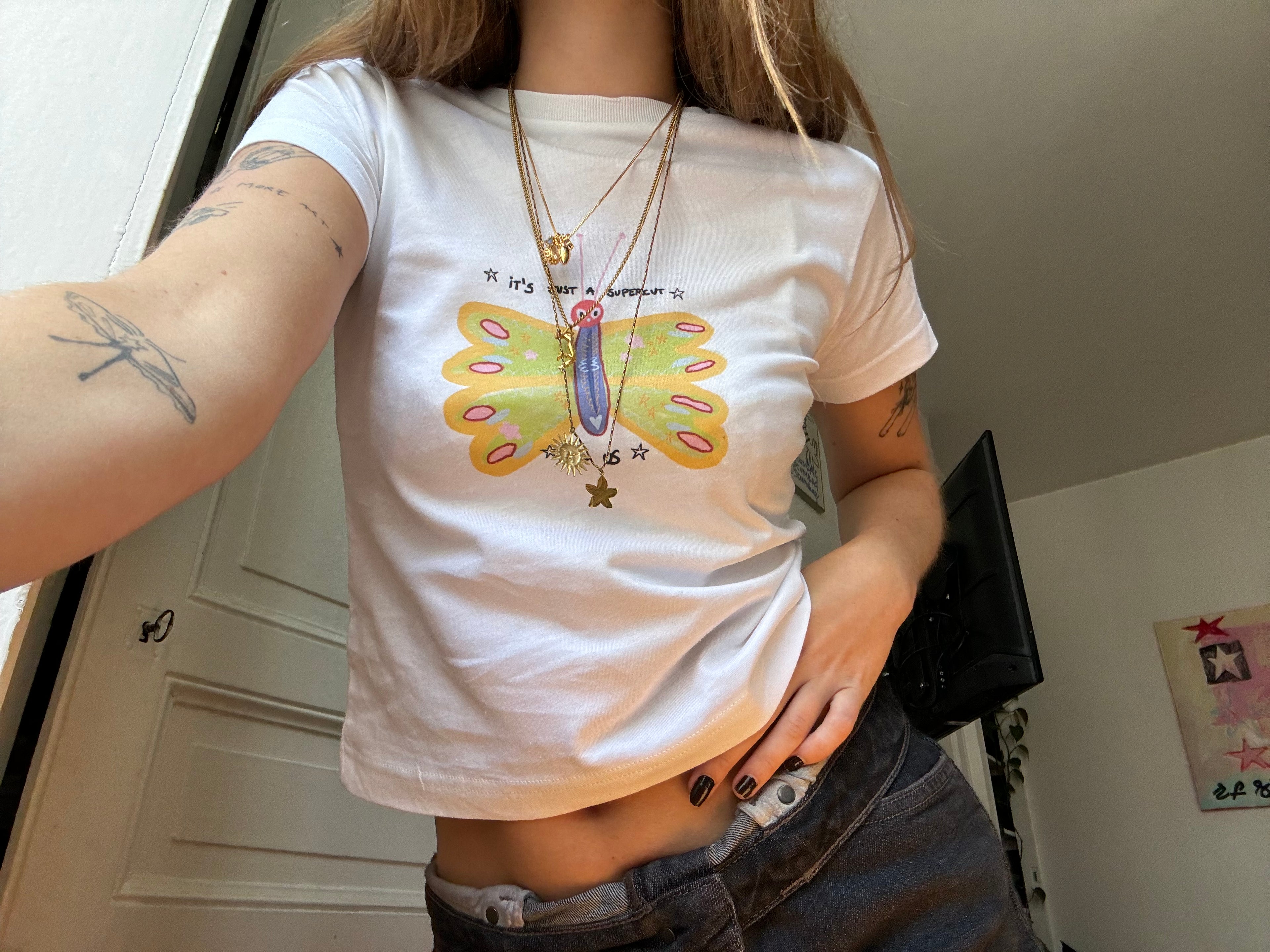 shirt - lorde - supercut butterflie