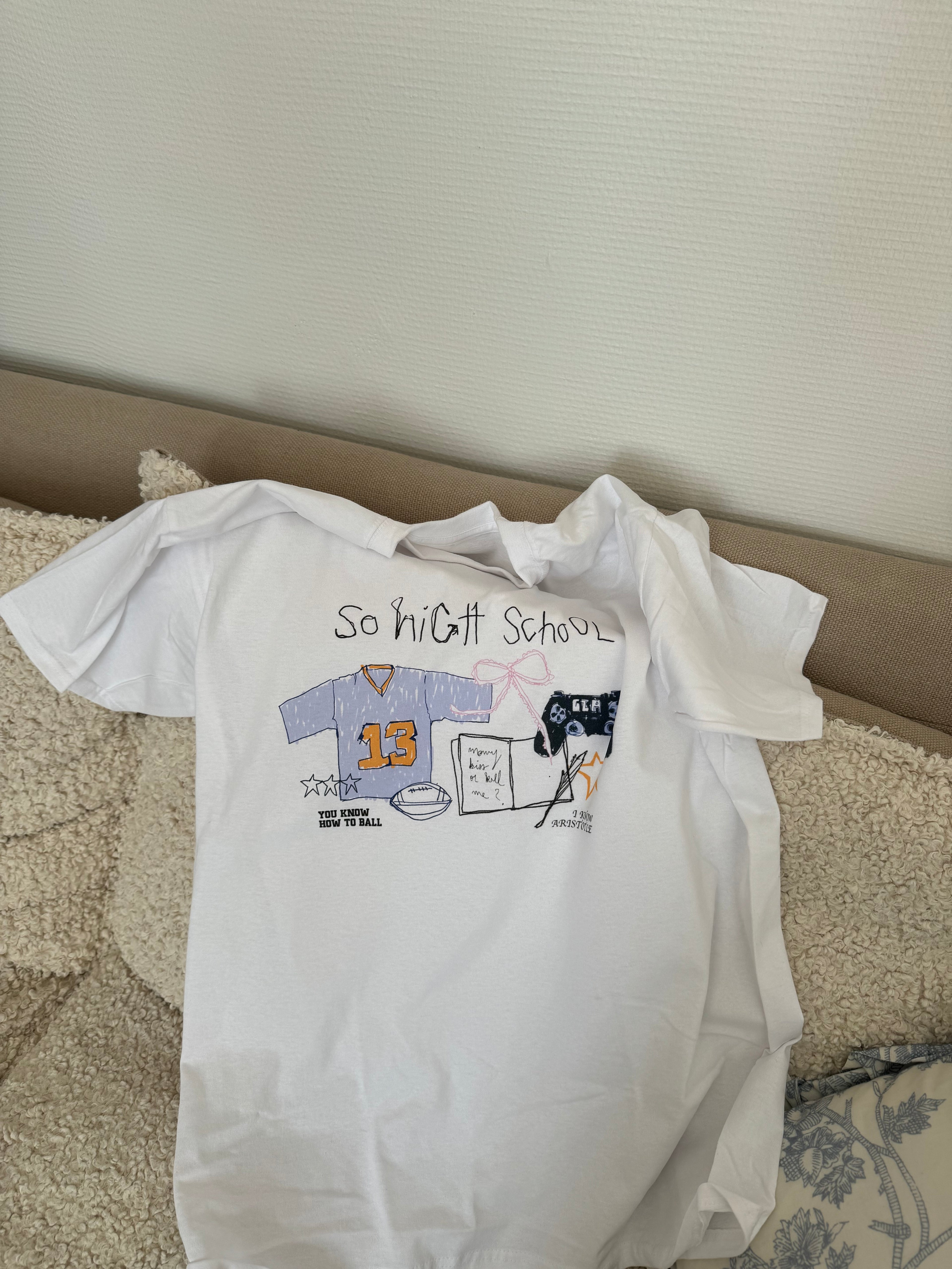 shirt - so high school taylor swift