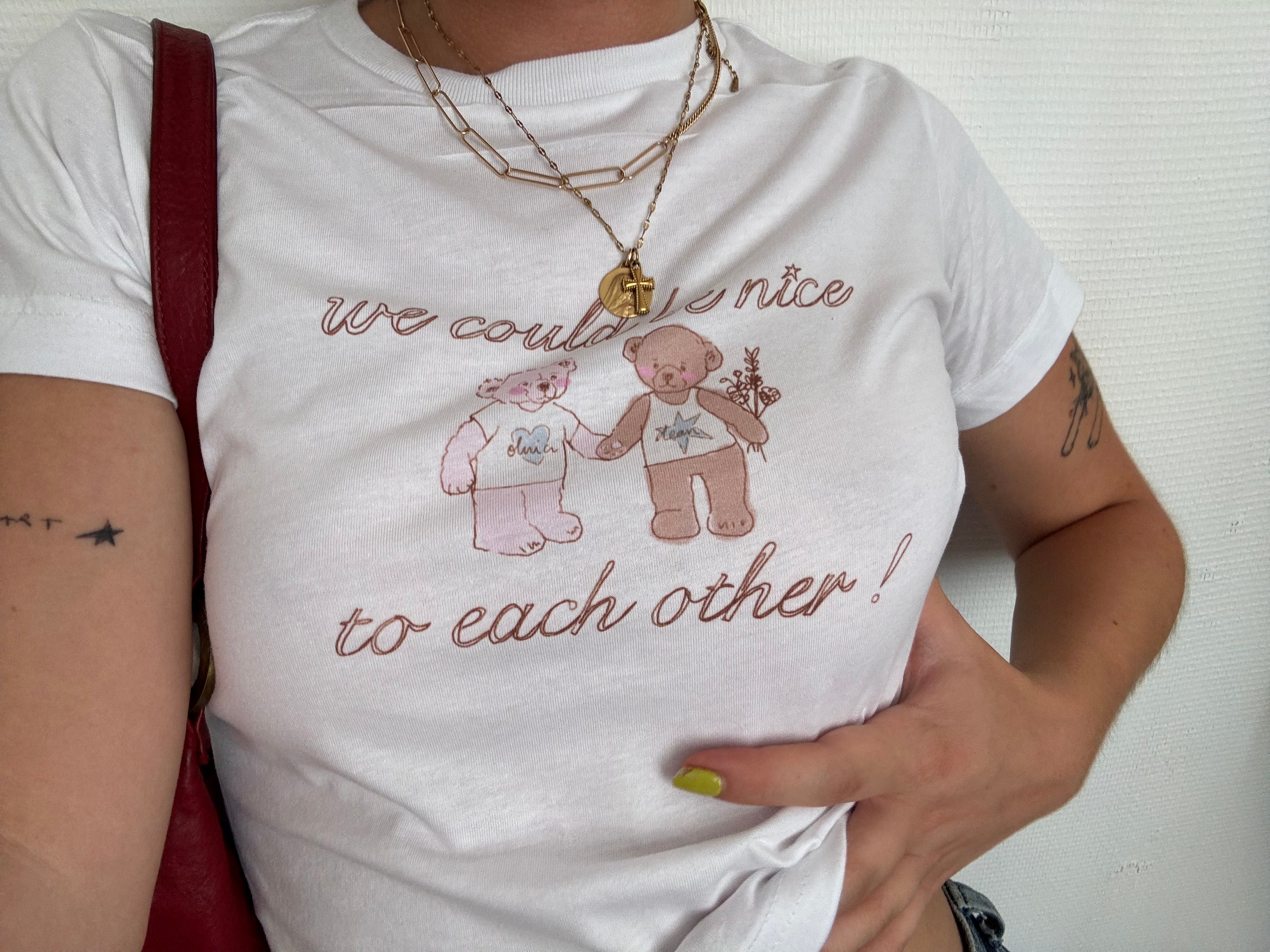 shirt - olivia dean nice to each other