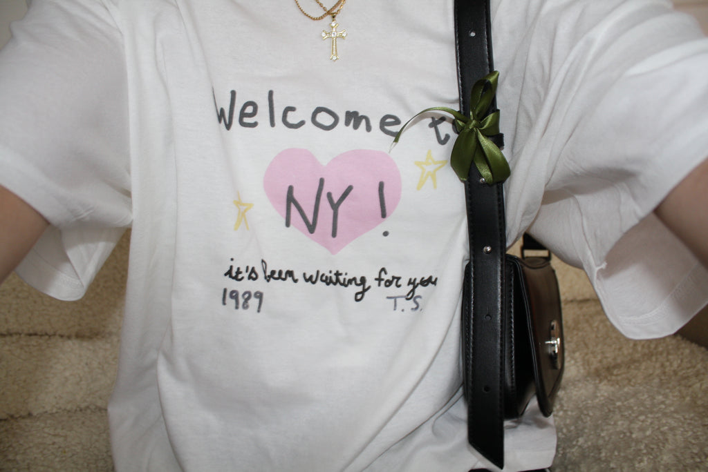 shirt - welcome to new york taylor swift