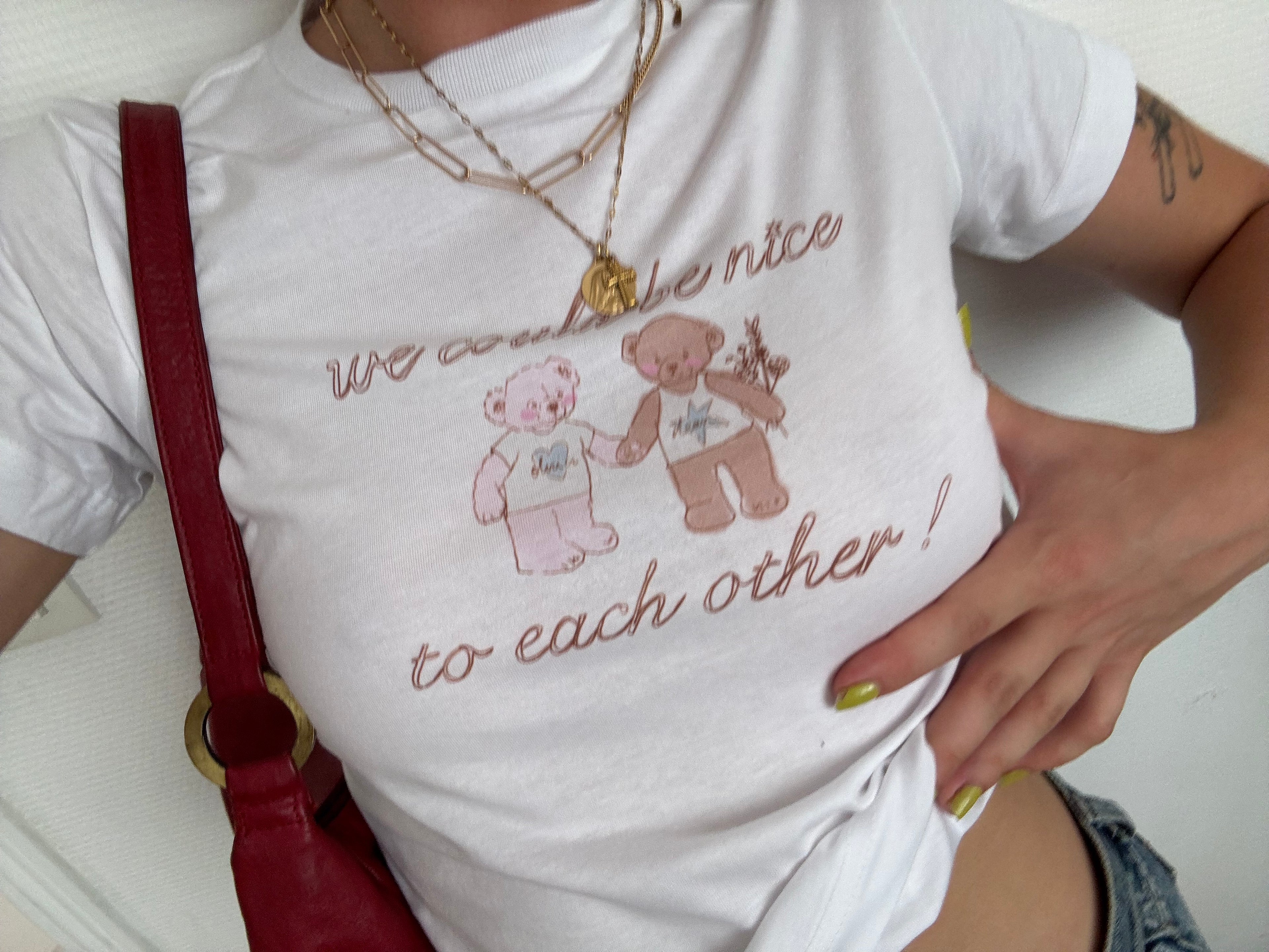 shirt - olivia dean nice to each other