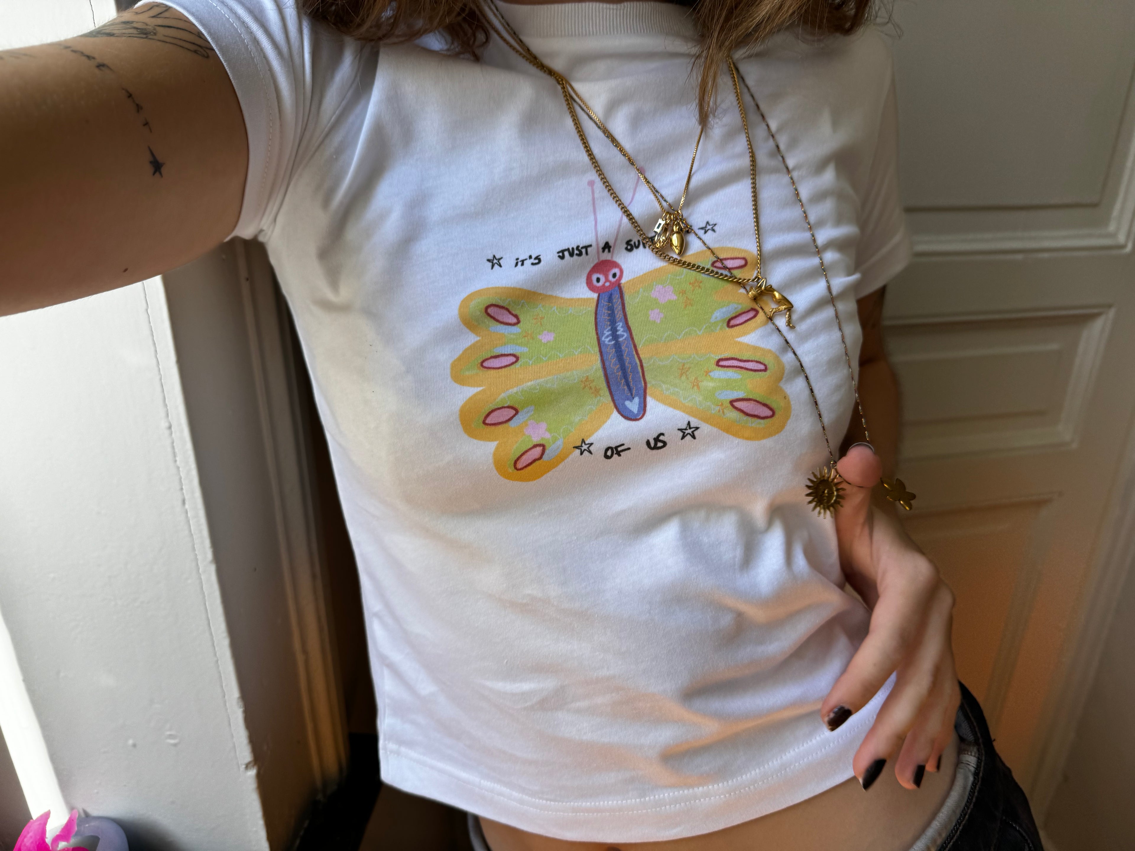 shirt - lorde - supercut butterflie