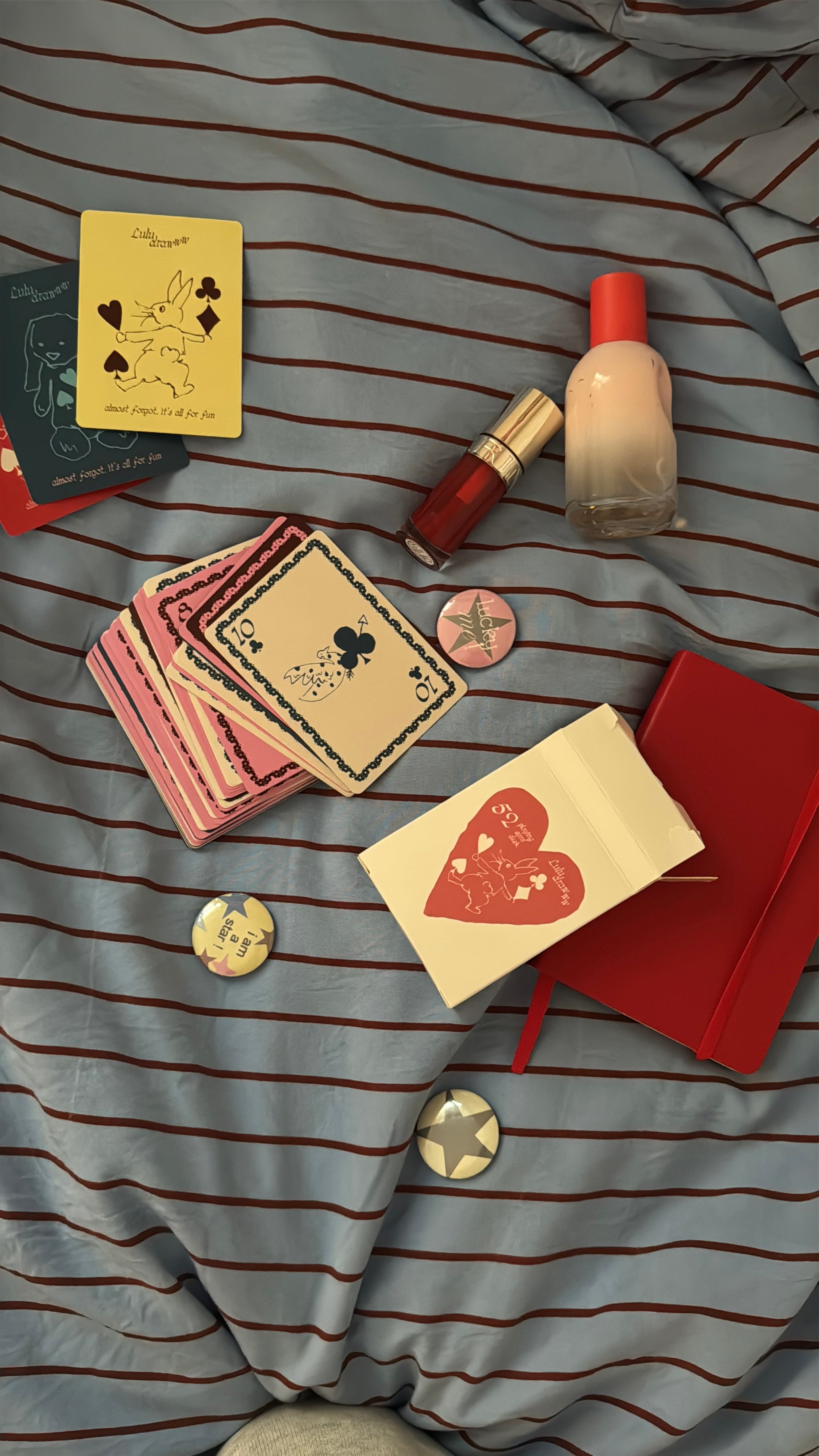 illustrated deck of cards