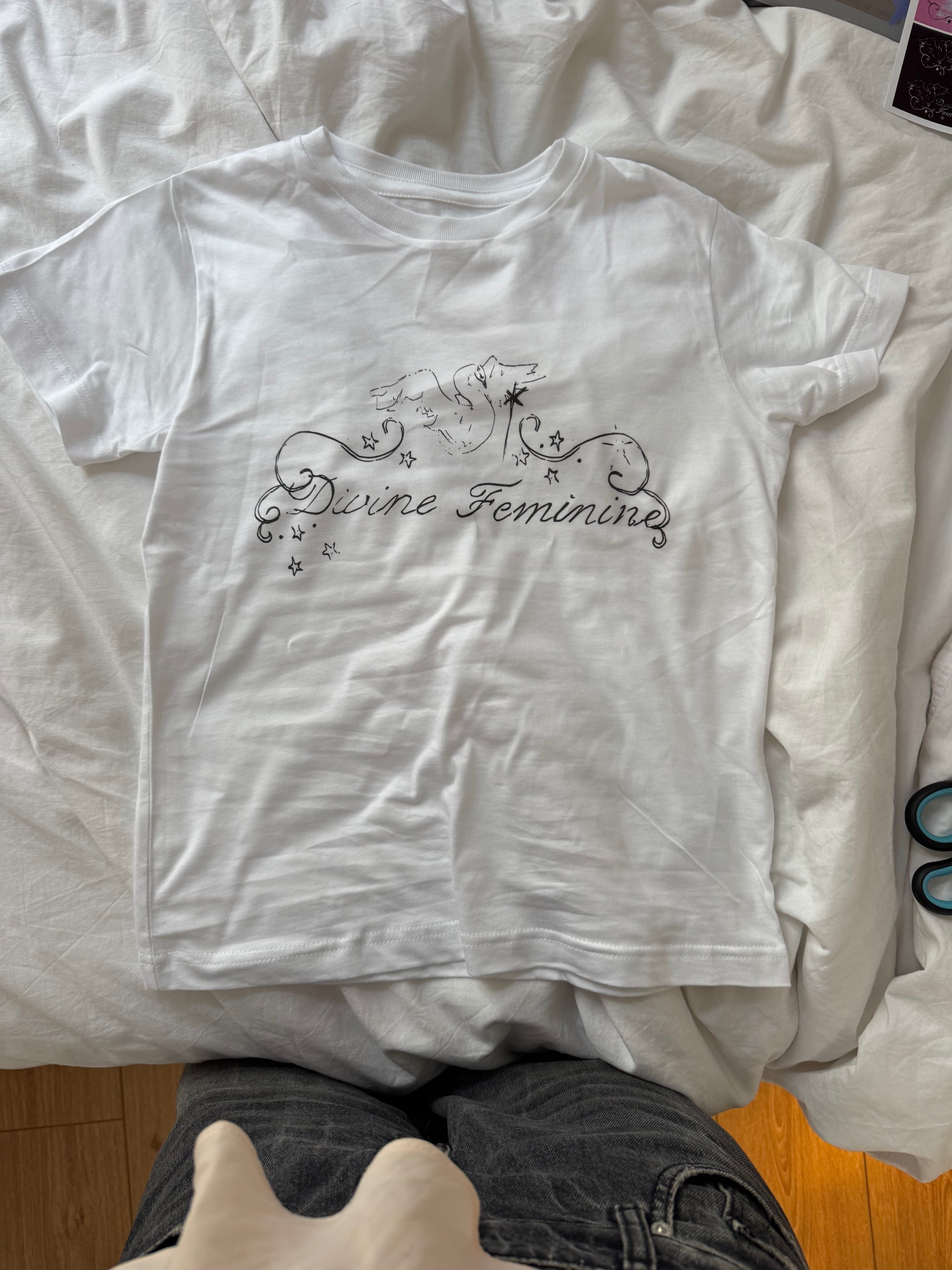 mac miller devine feminine shirt WHITE