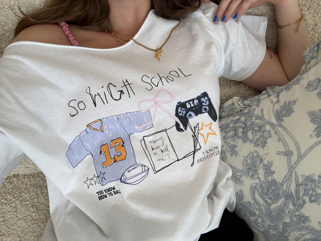 shirt - so high school taylor swift