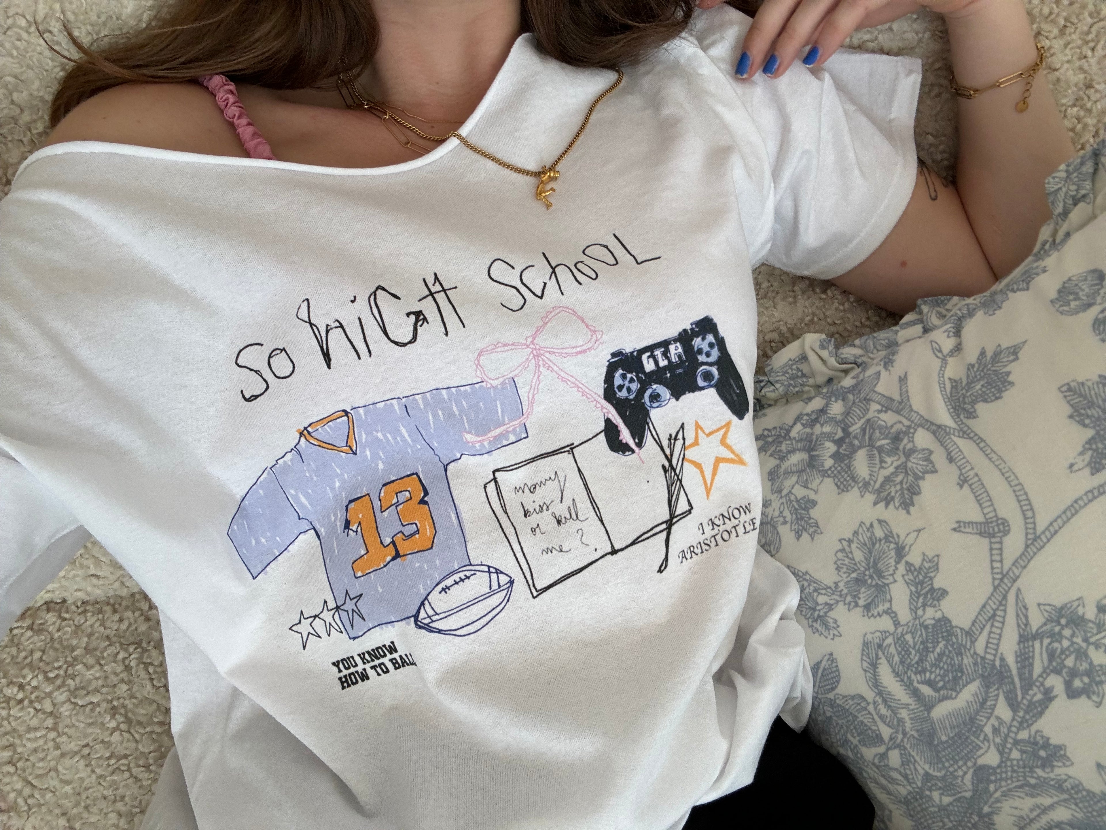 shirt - so high school taylor swift