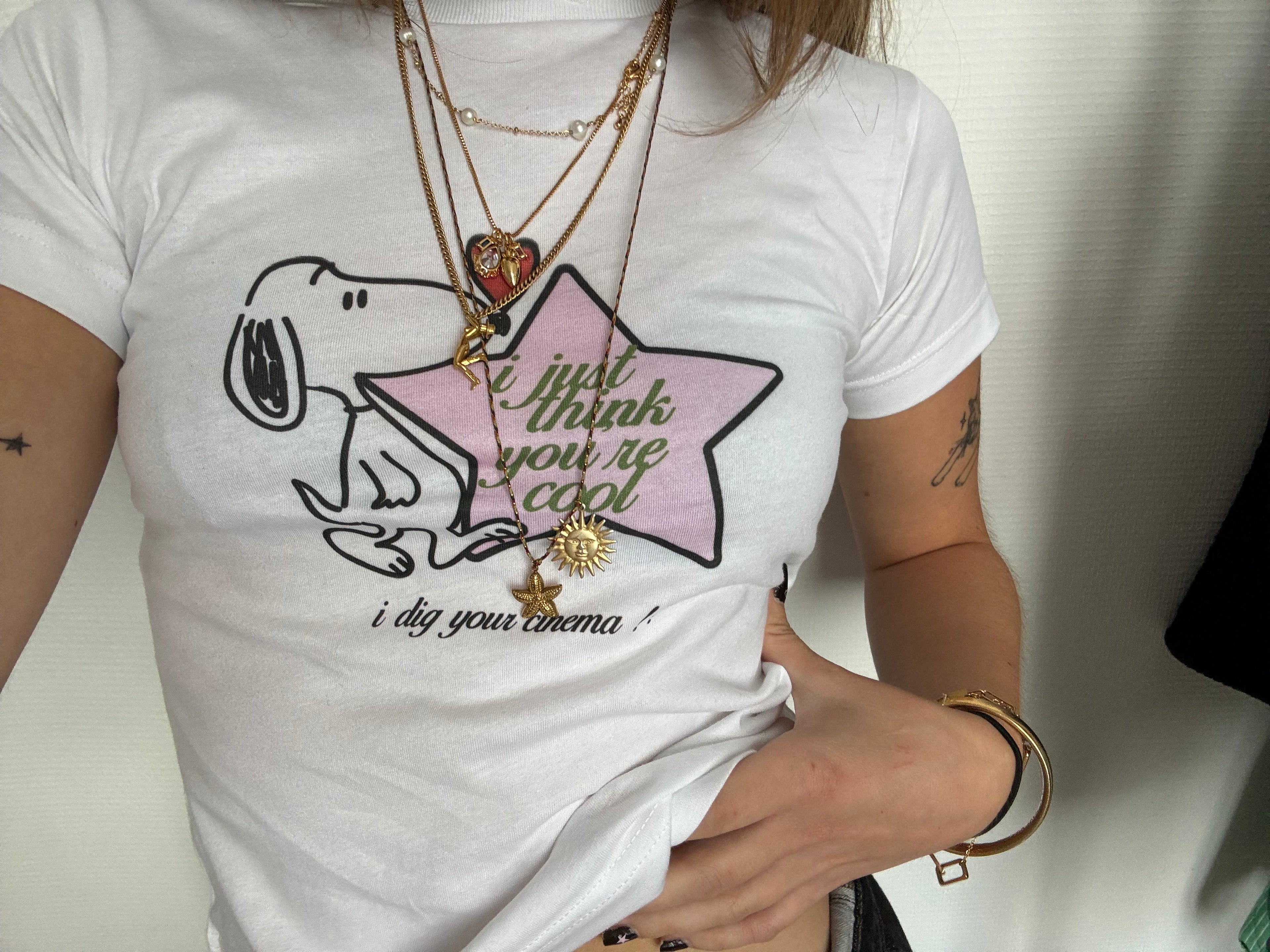 shirt - harry styles snoopy shirt